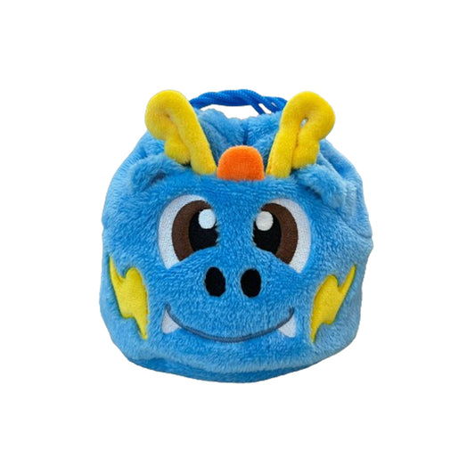 ブラウゴンふわふわ巾着ポーチ