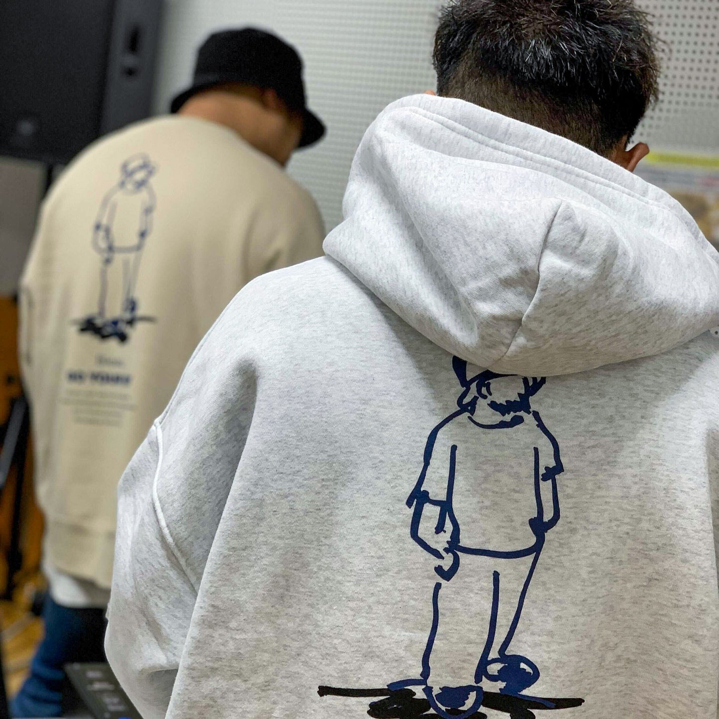 羅漢コラボ パーカー