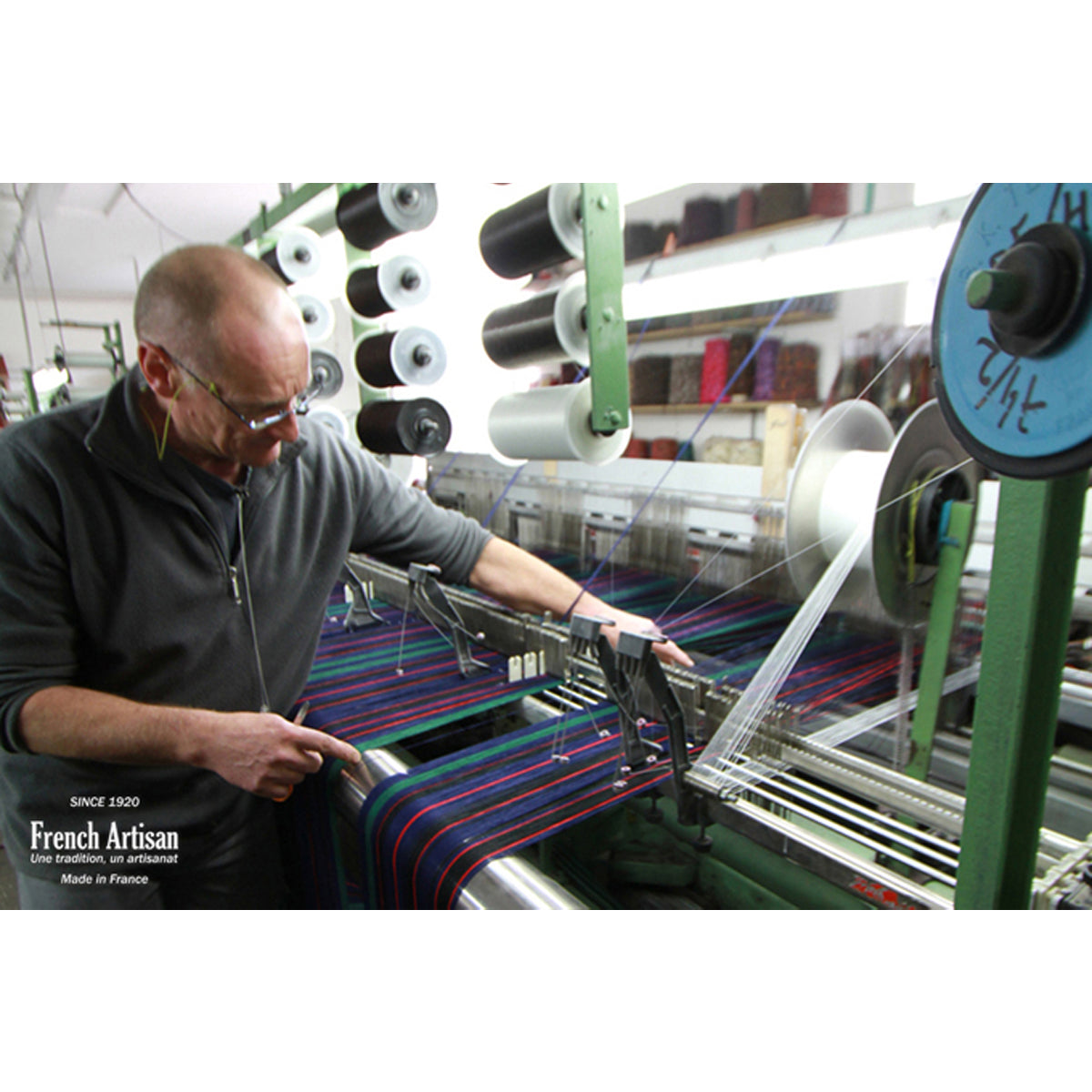 フランス製 チェックストール