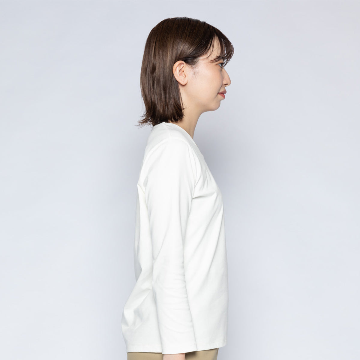 WWS×ブラウブリッツ秋田 スクエアネックカットソー・9分袖(レディース)