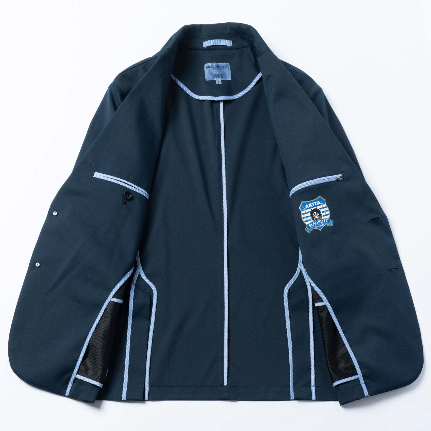 WWS×ブラウブリッツ秋田 オフィシャルスーツジャケット